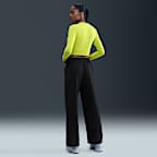 Playera de manga larga slim cropped para mujer Nike Sportswear Chill Knit