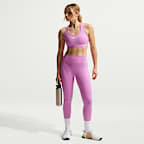 Brassière de sport rembourrée Nike Swoosh à maintien normal pour femme