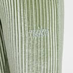 Leggings acampanados de tela de canalé de tiro alto para niña talla grande Nike Sportswear