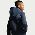 Sweat à capuche et zip Nike Sportswear Tech Fleece pour ado