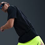 กางเกงวิ่งขาสั้น 4 นิ้วมีซับในผู้ชาย Dri-FIT ADV Nike AeroSwift