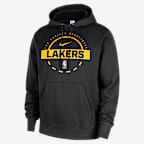 Los Angeles Lakers Club Men's Nike NBA Practice Pullover Hoodie