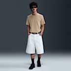 ナイキ ライフ メンズ ショートスリーブ ニット トップ