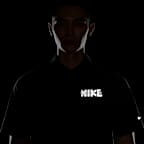 ナイキ メンズ Dri-FIT UV ボタンアップ ショートスリーブ ランニングトップ