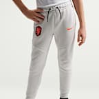 Netherlands Tech Fleece Older Kids' (Boys') Nike Football Trousers