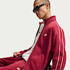 나이키 스포츠웨어 클럽 남성 오버사이즈 니트 트랙 재킷