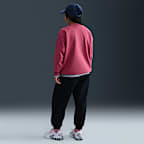 Pants holgados para niños talla grande (talla amplia) Nike Sportswear Club Fleece
