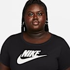 Nike Sportswear Essentials Women's Logo T-Shirt (Plus size)