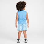 Conjunto de shorts de 2 piezas con estampado Rhythm Nike Dri-FIT infantil
