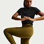 Nike Universa Women's High-Waisted Full-Length Leggings with No Front Seam