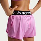 Nike Pro Older Kids' (Girls') Dri-FIT 2-in-1 Shorts