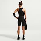 Camiseta de tirantes Dri-FIT cropped para mujer Nike One Fitted