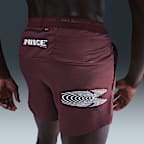 Shorts de correr Dri-FIT de 13 cm con forro de ropa interior para hombre Nike Stride