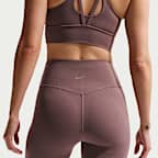 Nike Zenvy Women's High-Waisted 7/8 Leggings with No Front Seam