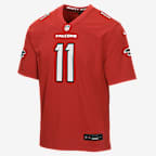 Jalon Walker Atlanta Falcons Big Kids' Game Jersey - Red