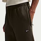 나이키 솔로 스우시 남성 플리스 오픈 헴 팬츠