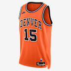 Nikola Jokić Denver Nuggets Hardwood Classics Men's Dri-FIT Basketball Swingman Jersey - Brilliant Orange