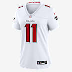 Jalon Walker Atlanta Falcons Women's Nike NFL Game Jersey - White