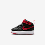 Black/White/University Red