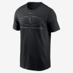 Chicago White Sox Tonal Club Men's Nike MLB T-Shirt - Black