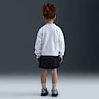 Conjunto de skort de dos piezas para niños talla pequeña Nike Varsity Prep