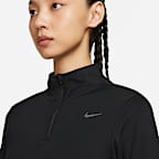 Nike Dri-FIT Swift UV Women's 1/4-Zip Running Top