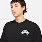 Playera de skateboarding con logotipo Nike SB