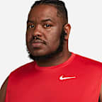 Playera sin mangas para hombre (personas altas y tallas grandes) Nike Swim Hydroguard Essential