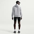 Sudadera con gorro sin cierre de halterofilia para hombre Nike