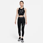 Nike Pro Women's Mid-Rise 7/8 Graphic Leggings