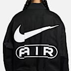 Nike Air Women's Oversized Woven Bomber Jacket