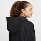 Huvtröja Nike Sportswear Club Fleece i oversize-modell för ungdom