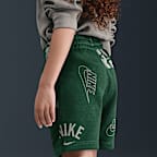 Nike Sportswear Club Big Kids' French Terry Shorts