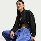 Nike Sportswear Women's Loose Mid-Rise Satin Trousers