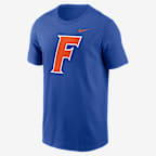 Playera universitaria Nike para hombre Florida Gators Baseball Logo - Royal
