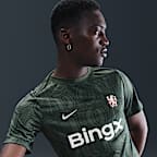 FC Chelsea Academy Pro Nike Dri-FIT Pre-Match-Fußballoberteil (Herren)