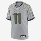 Jaxon Smith-Njigba Seattle Seahawks Rivalries Collection Men’s Nike NFL Game Jersey - Grey