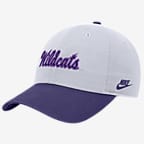 Gorra universitaria Nike Campus Kansas State - Blanco