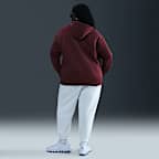 Sudadera con gorro con cierre completo oversized para mujer Nike Sportswear Phoenix Fleece (talla grande)
