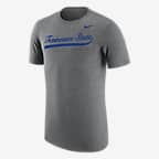 Tennessee State Men's Nike College T-Shirt - Dark Grey Heather