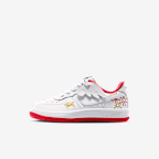 화이트/화이트/유니버시티 레드/화이트