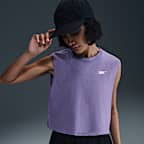 Nike Sportswear Club Women's Sleeveless Cropped Graphic T-Shirt