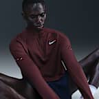 Playera de correr Dri-FIT de cierre de 1/4 para hombre Nike Stride