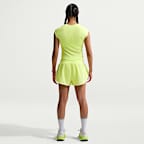 Nike Tempo Flow Swoosh Women's Dri-FIT Mid-Rise Brief-Lined Running Shorts