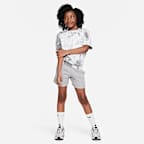 Shorts de French Terry de 5" para niña talla grande Nike Sportswear Club Fleece