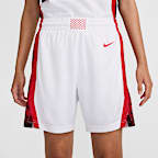 Shorts de básquetbol Nike para mujer USA Limited Home