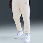 Pants de básquetbol con puños de tejido Fleece Nike Caitlin Clark