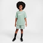 เสื้อแขนสั้น Dri-FIT เด็กโต Nike Multi (ชาย)