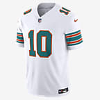 Tyreek Hill Miami Dolphins Men's Nike Dri-FIT NFL Limited Football Jersey - White