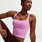 Camiseta de tirantes con bra deportivo de baja sujeción para mujer Nike Zenvy